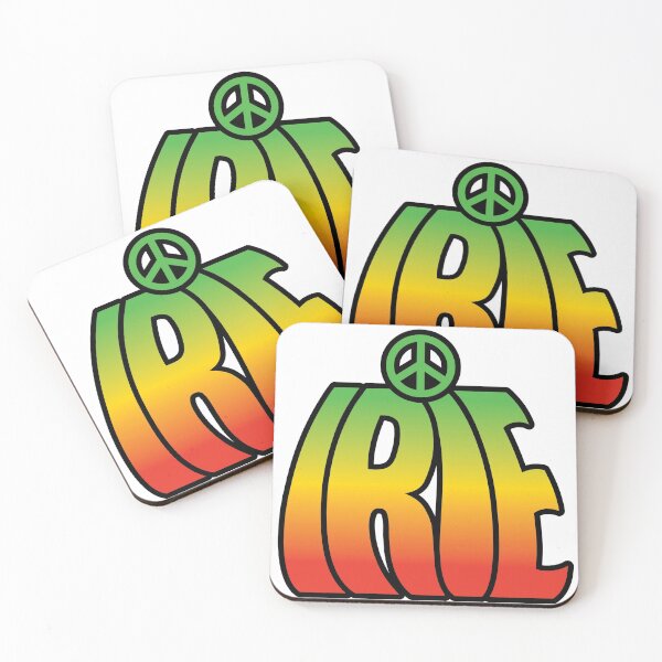 Item preview, Irie Peace With Jamaican Colors of Green, Yellow, and Red designed and sold by OfferHeat.
