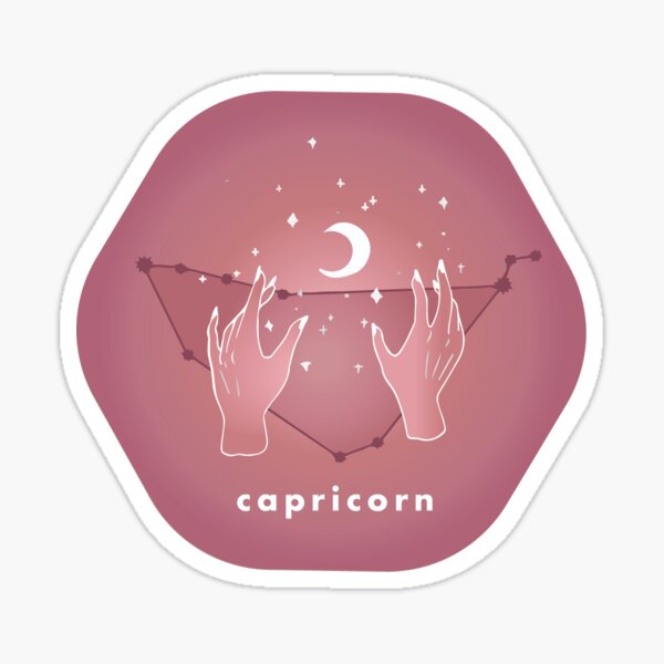 CAPRICORN Zodiac Sticker Sticker
