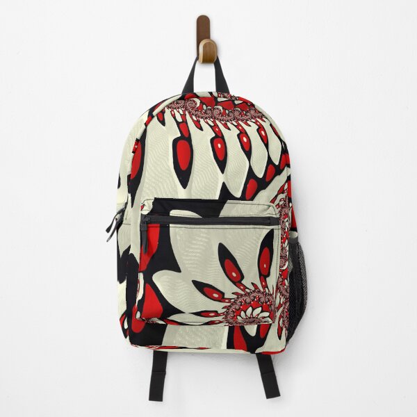 Item preview, Red Black and Cream Abstract Spiral Fractal designed and sold by Pam Blackstone.