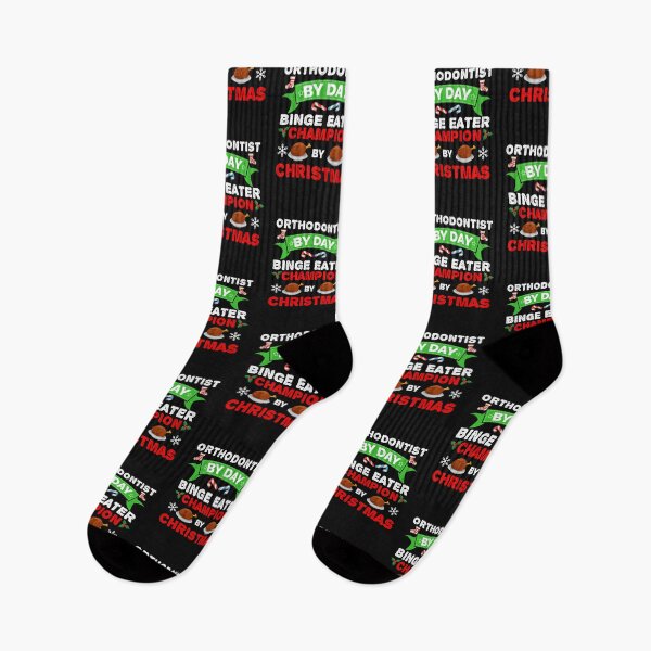 Item preview, Orthodontist by day Binge Eater by Christmas Xmas designed and sold by losttribe.