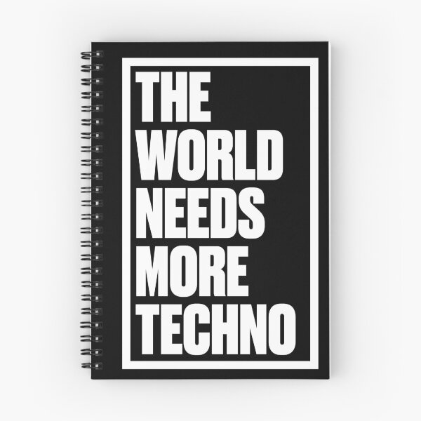 Item preview, The World Needs More Techno designed and sold by Kyle Marno.