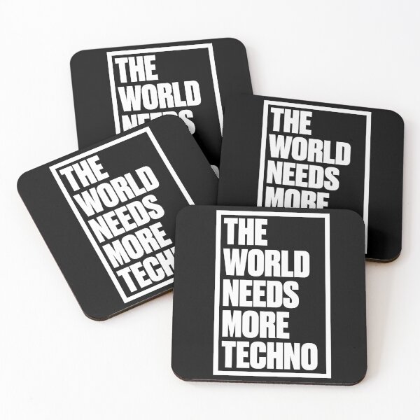 Item preview, The World Needs More Techno designed and sold by Kyle Marno.