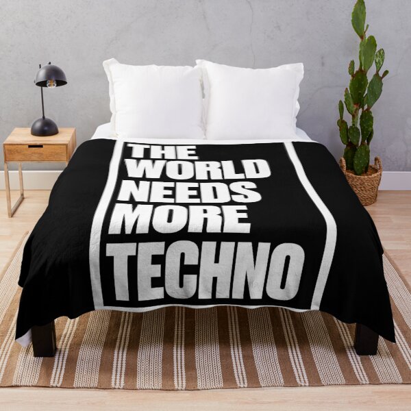 Item preview, The World Needs More Techno designed and sold by Kyle Marno.
