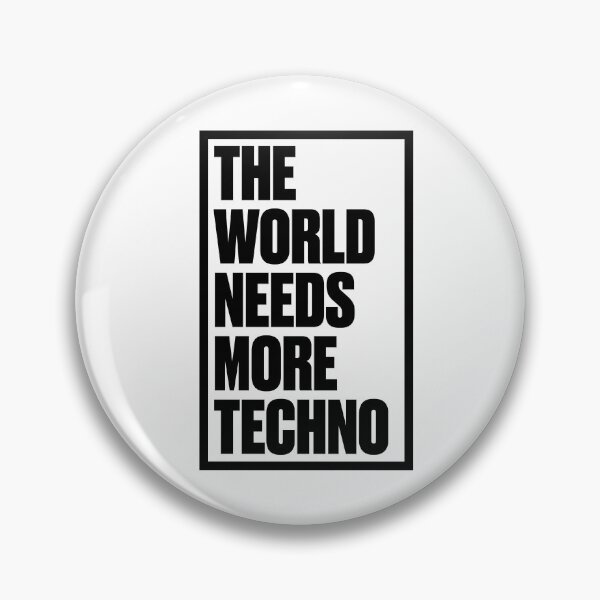Artikelvorschau, Die Welt braucht mehr Techno entworfen und verkauft von Kyle Marno.