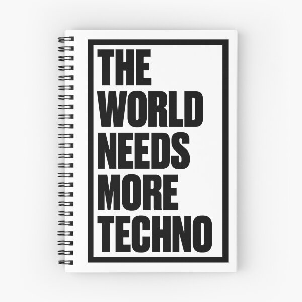 Item preview, The World Needs More Techno designed and sold by Kyle Marno.