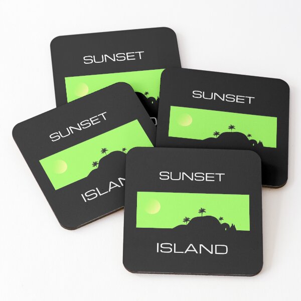 Item preview, Sunset island designed and sold by porfysoundtrack.