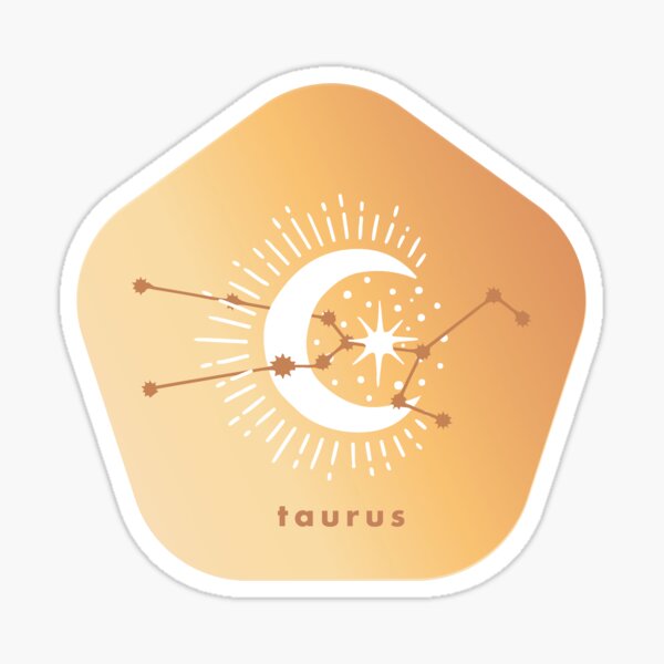 TAURUS Zodiac Sticker Sticker