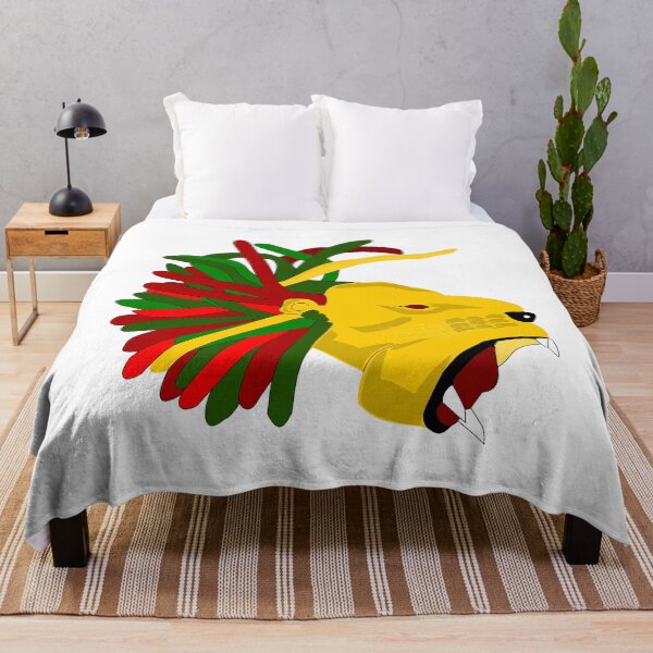 Item preview, Rasta Lion Roaring with Colorful Dreadlocks and Big Teeth designed and sold by OfferHeat.