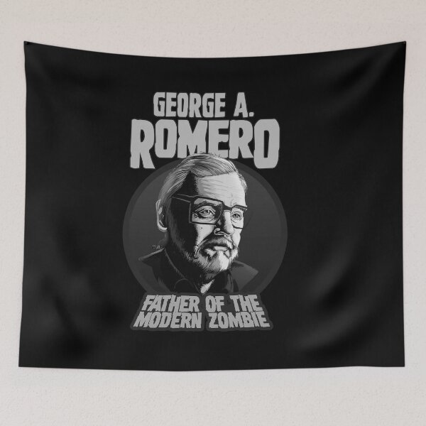 Item preview, George A. Romero B&W designed and sold by rubenlopezart.