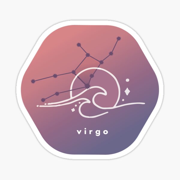 VIRGO Zodiac Sticker Sticker