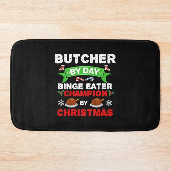 Item preview, Butcher by day Binge Eater by Christmas Xmas designed and sold by losttribe.