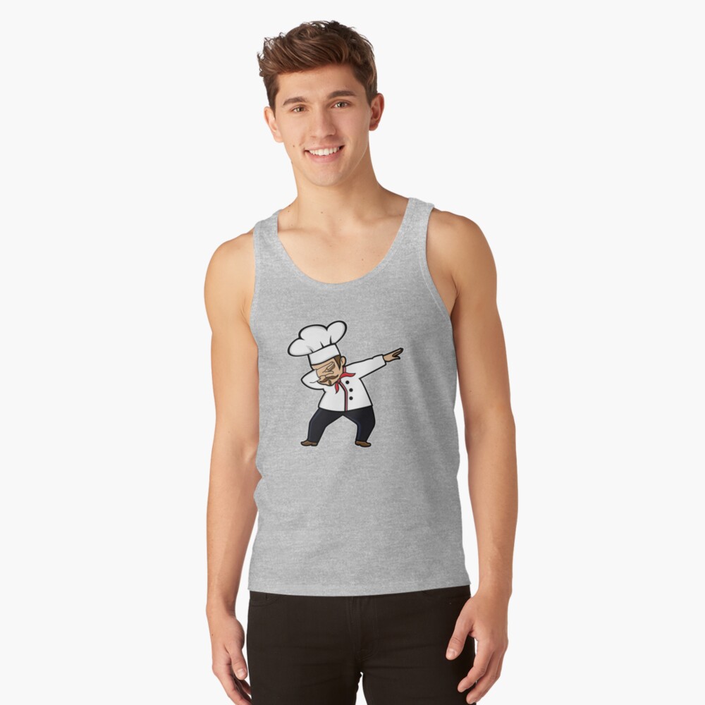 Funny Cute Dabbing Chef Gift Idea by Haselshirt