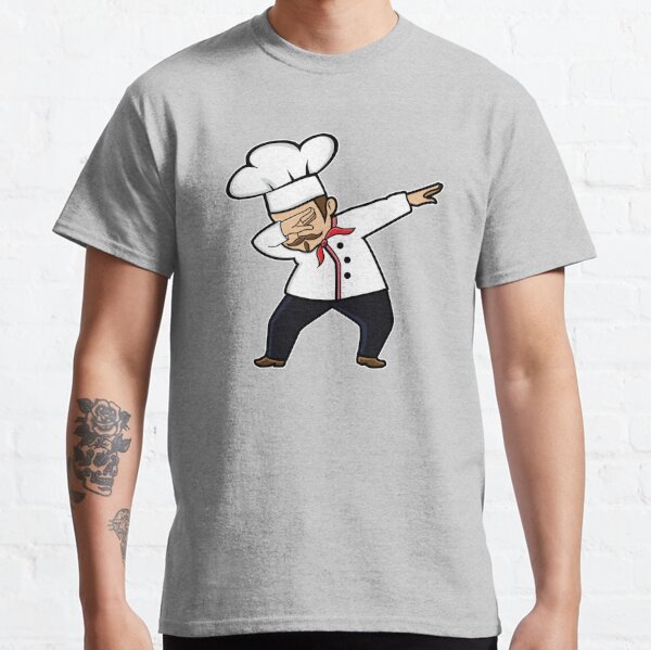 Funny Cute Dabbing Chef Gift Idea by Haselshirt