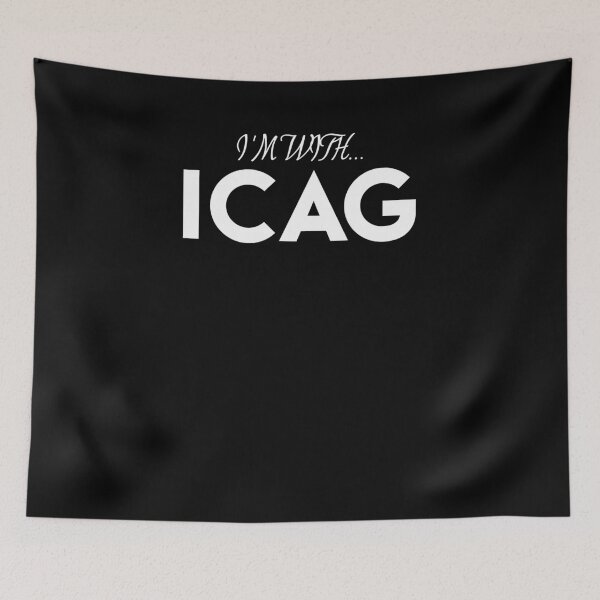 Item preview, I'm With ICAG Shirt designed and sold by LifeQuotes.