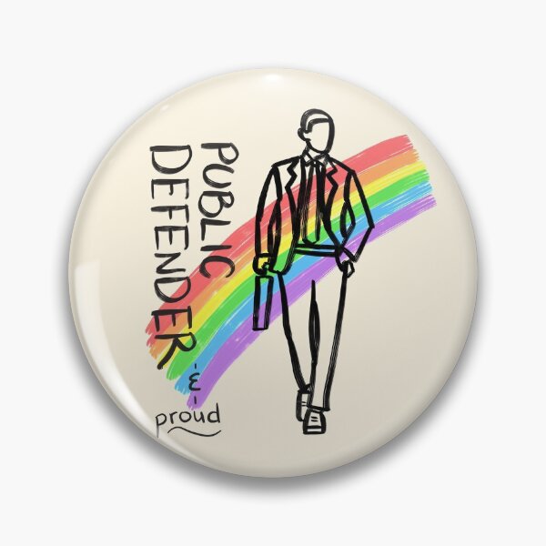 Item preview, Public Defender and Proud designed and sold by lawfulchaotic.