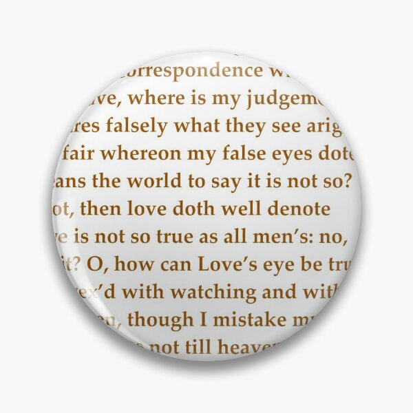 Item preview, Sonnet 148 - Shakespeare  designed and sold by smoothinsomniac.