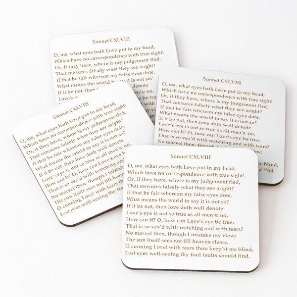 Item preview, Sonnet 148 - Shakespeare  designed and sold by smoothinsomniac.