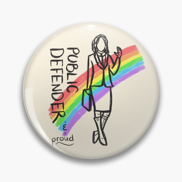 Item preview, Public Defender and Proud designed and sold by lawfulchaotic.