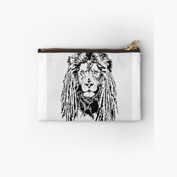 Item preview, Rasta Lion With Dreadlocks Staring in Black and White designed and sold by OfferHeat.
