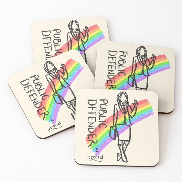 Item preview, Public Defender and Proud designed and sold by lawfulchaotic.