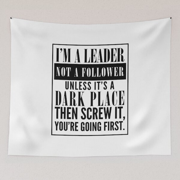 Item preview, I'm A Leader Not A Follower Leadership Gift Idea designed and sold by haselshirt.