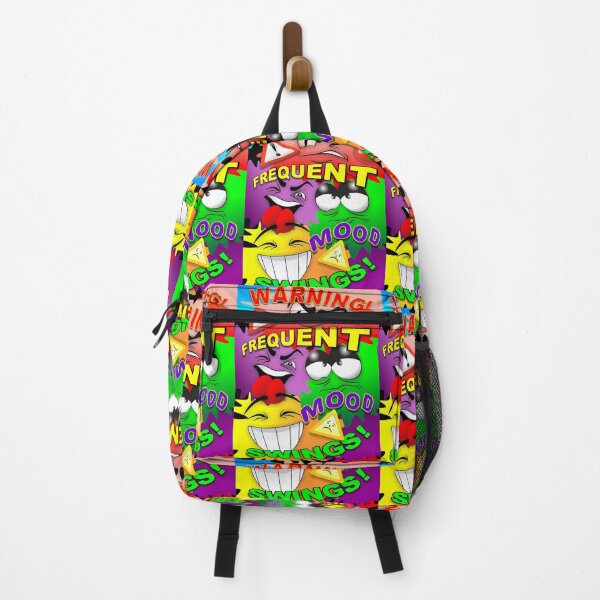 Item preview, Warning Frequent Mood Swings Cartoon Faces designed and sold by BluedarkArt.