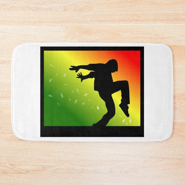 Item preview, Reggae Dancer In Black Silhouette With Red, Green, and Yellow Colored Art designed and sold by OfferHeat.