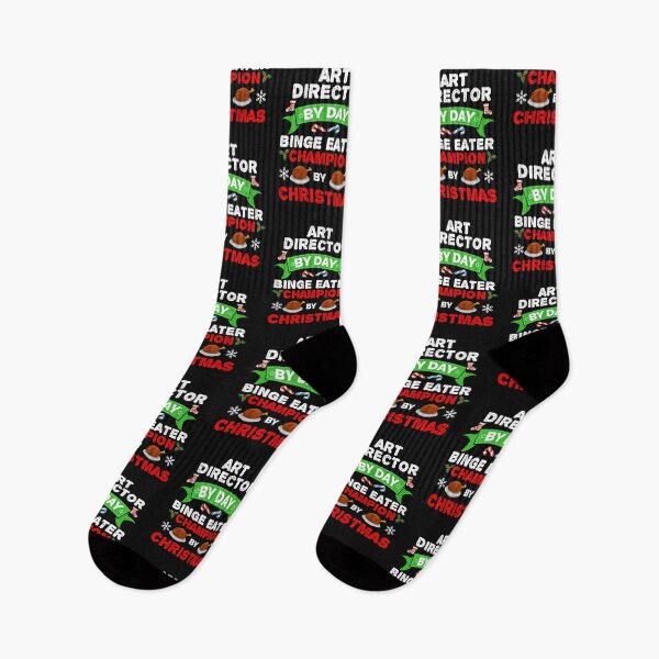 Item preview, Art Director by day Binge Eater by Christmas Xmas designed and sold by losttribe.