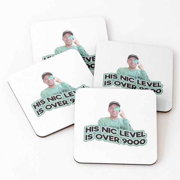 Item preview, HIS NIC LEVEL IS OVER 9000 (TMG PACK 2) designed and sold by Jenna Gardner.