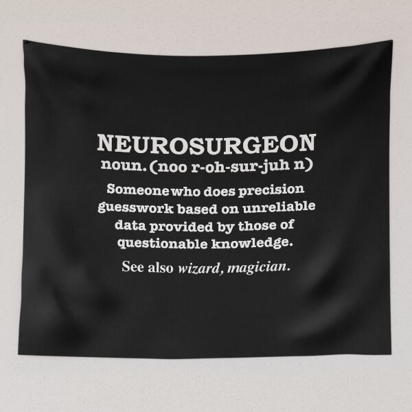 Artikelvorschau, Neurochirurg Magier Definition Doctor Medical School Graduate Graduierung Karriere entworfen und verkauft von losttribe.