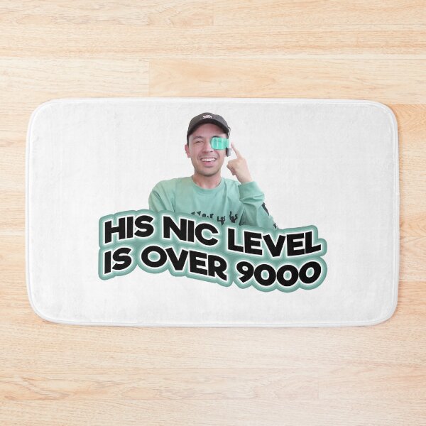 Item preview, HIS NIC LEVEL IS OVER 9000 (TMG PACK 2) designed and sold by Jenna Gardner.