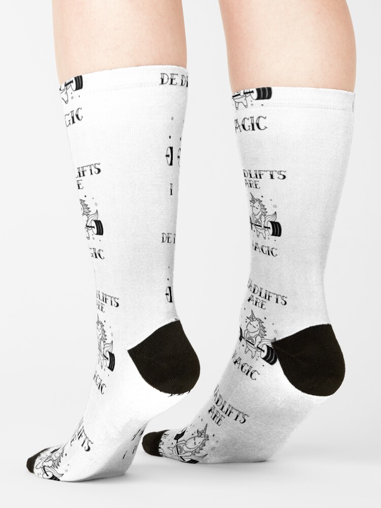 Thumbnail 4 of 5, Socks, Deadlifts are Magic designed and sold by vlad0211.