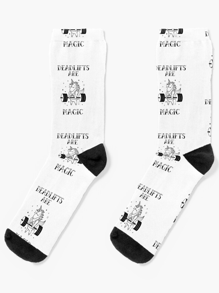 Thumbnail 1 of 5, Socks, Deadlifts are Magic designed and sold by vlad0211.