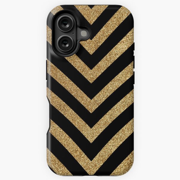 Item preview, Black and gold chevron designed and sold by dairinne.