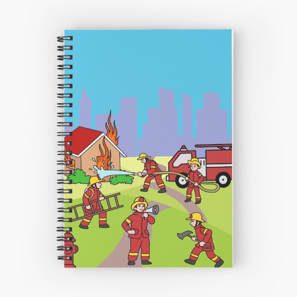 Item preview, Firefighter Gifts Kids Thin Red Line Fire Truck Fire Engine Firefighter designed and sold by DSWShirts.