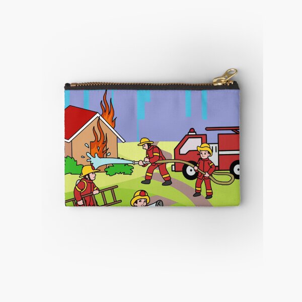 Item preview, Firefighter Gifts Kids Thin Red Line Fire Truck Fire Engine Firefighter designed and sold by DSWShirts.