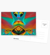 Flame Hot Tub Postcards