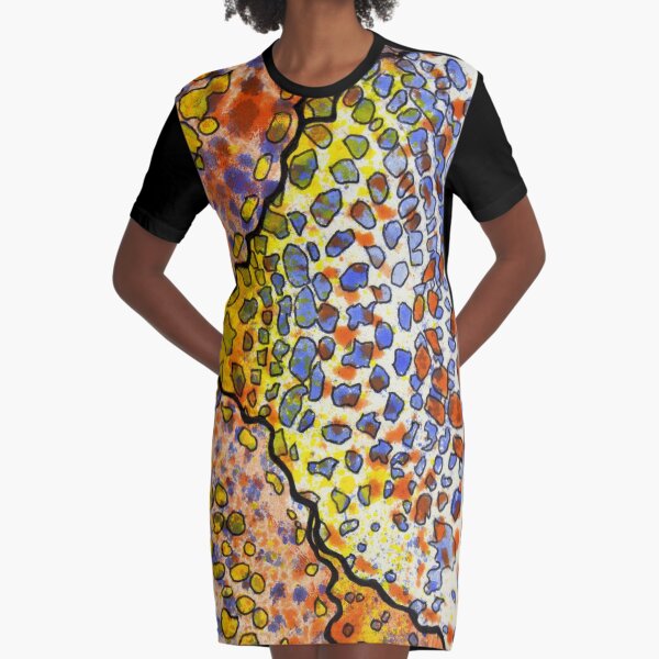 3, Inset A Graphic T-Shirt Dress