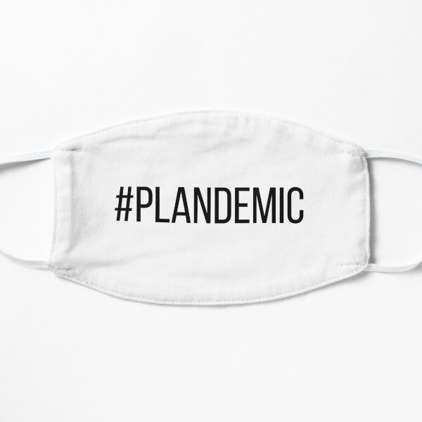 Plandemic (light colour version) Mask