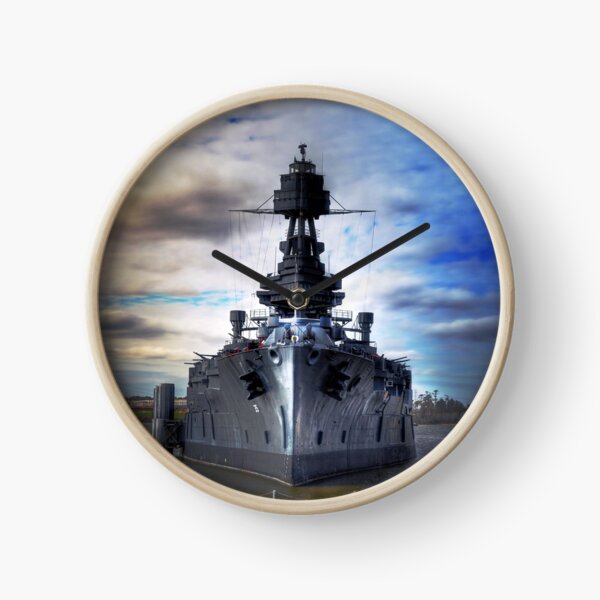 Battleship USS Texas Clock