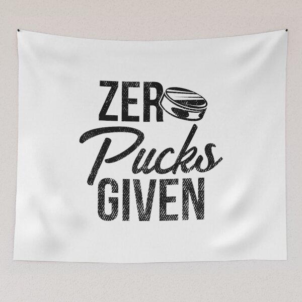Item preview, Zero Pucks Given Ice Hockey Sport Funny Gift designed and sold by haselshirt.