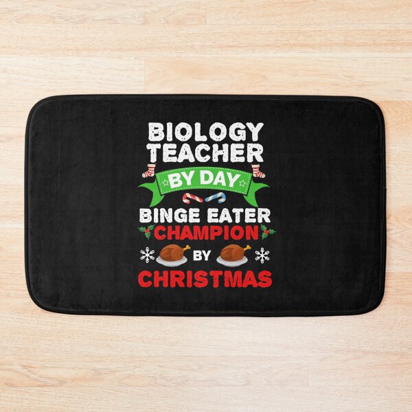 Item preview, Biology teacher by day Binge Eater by Christmas Xmas designed and sold by losttribe.