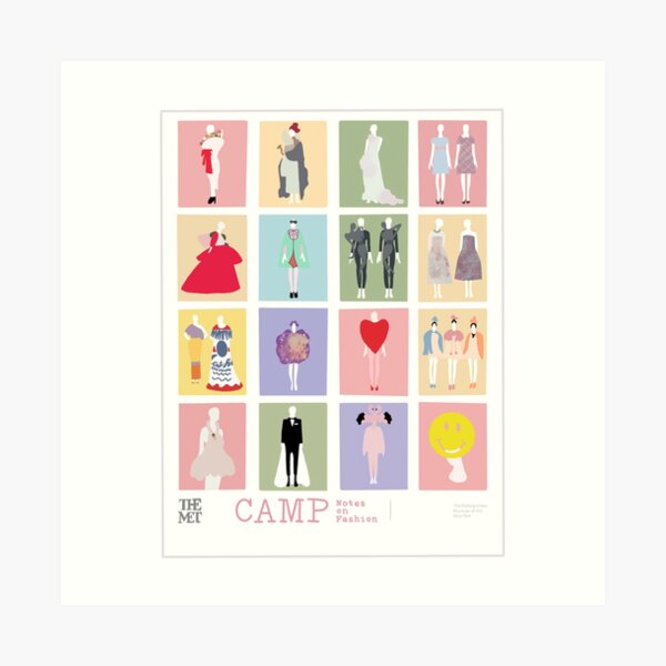 MET GALA POSTER Art Print