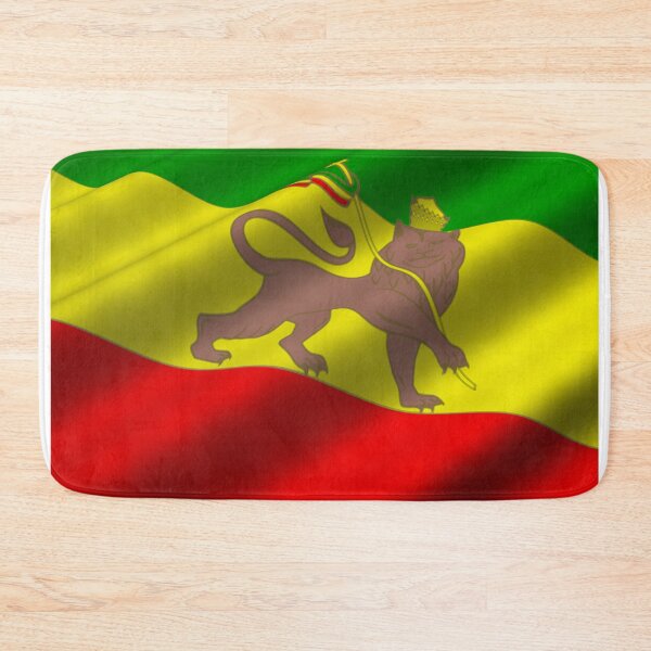 Item preview, Rasta Lion On Jamaican Flag Carrying Flag designed and sold by OfferHeat.