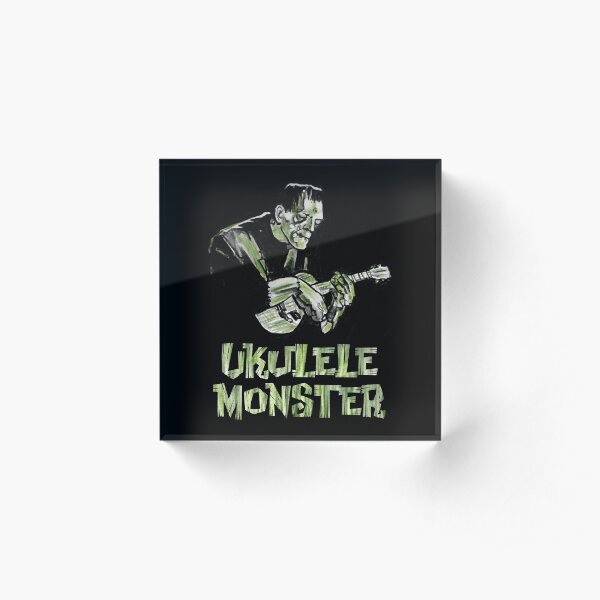Ukulele Monster - Frank Acrylic Block