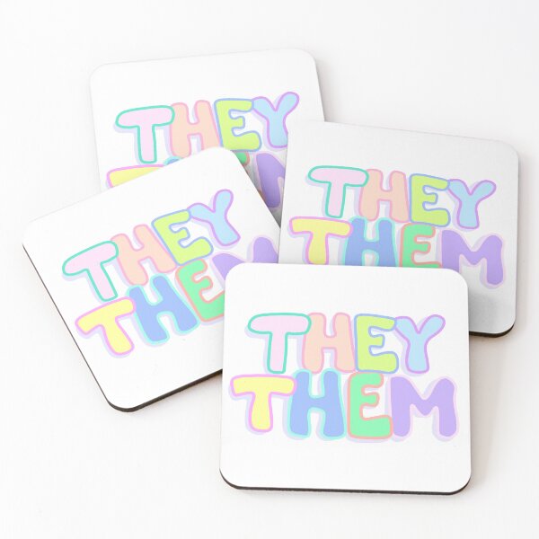 Item preview, They/Them Pronouns designed and sold by daynamayday.