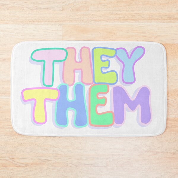 Item preview, They/Them Pronouns designed and sold by daynamayday.