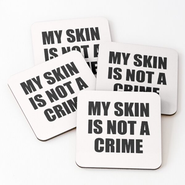 Item preview, My Skin Color Is Not A Crime,dark skin,black skin designed and sold by ELmezz.