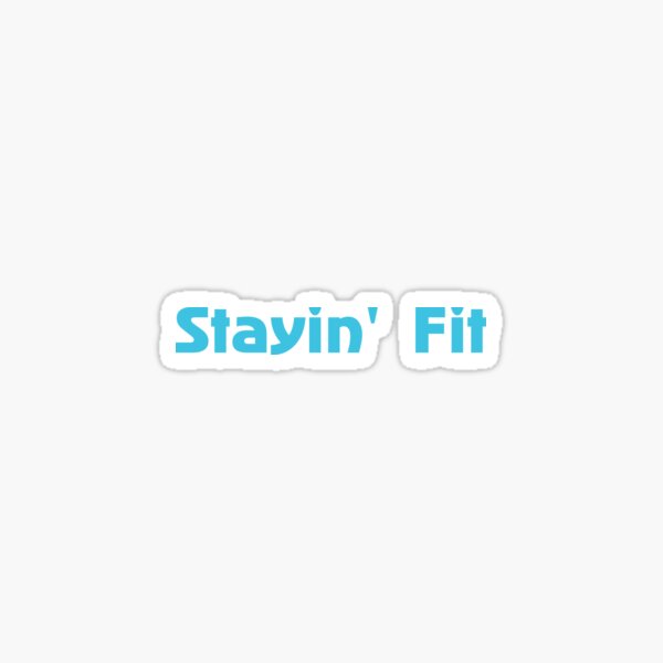Item preview, Stayin' Fit Dark Blue designed and sold by Logan  Deal.