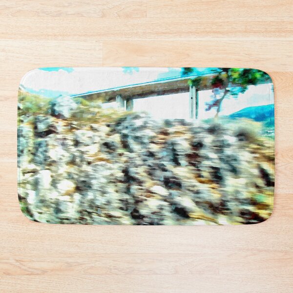 Item preview, Landscape with motorway viaduct from train window designed and sold by Giuseppe Cocco.
